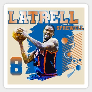 Latrell Sprewell Sticker